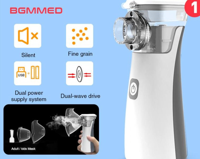 Handheld Nebulizer equipment Asthma Portable inhaler Atomizer inhalator for kids mini nebulizador-Dollar Bargains Online Shopping Australia