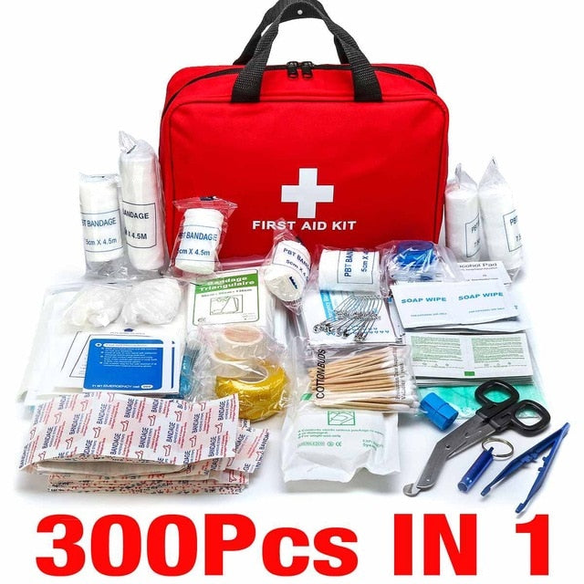 Portable Medium Empty Household Multi-Layer First Aid Kit Pouch Outdoor Car Bag First Aid Bag 16/39/46/51/79/121/180/300PCS-Dollar Bargains Online Shopping Australia