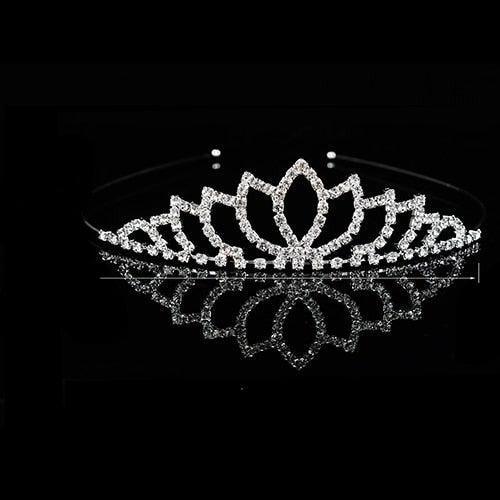 Children Tiaras and Crowns Headband Kids Girls Bridal Crystal Crown Wedding Party Accessiories Hair Jewelry Ornaments Headpiece-Dollar Bargains Online Shopping Australia