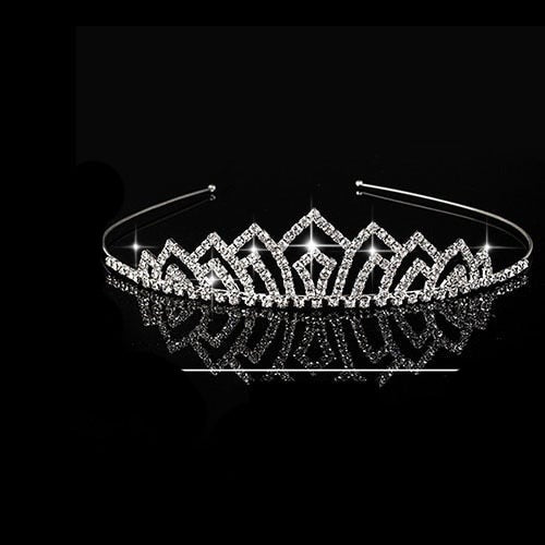 Children Tiaras and Crowns Headband Kids Girls Bridal Crystal Crown Wedding Party Accessiories Hair Jewelry Ornaments Headpiece-Dollar Bargains Online Shopping Australia