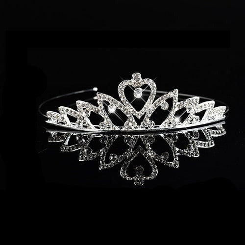 Children Tiaras and Crowns Headband Kids Girls Bridal Crystal Crown Wedding Party Accessiories Hair Jewelry Ornaments Headpiece-Dollar Bargains Online Shopping Australia