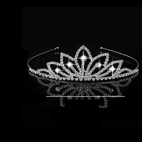 Children Tiaras and Crowns Headband Kids Girls Bridal Crystal Crown Wedding Party Accessiories Hair Jewelry Ornaments Headpiece-Dollar Bargains Online Shopping Australia