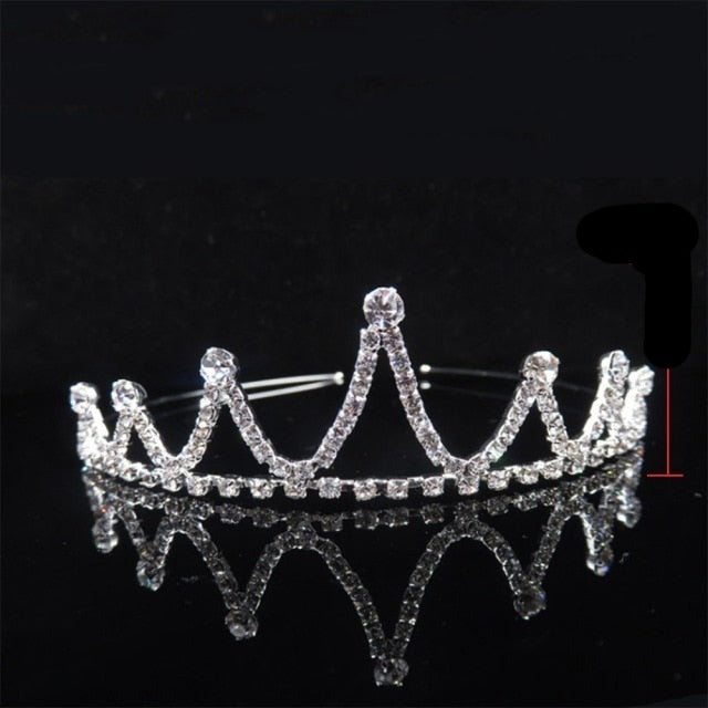 Princess Tiaras and Crowns Headband Kid Girls Lover Bridal Prom Crown Wedding Tiara Party Accessiories Hair Jewelry-Dollar Bargains Online Shopping Australia