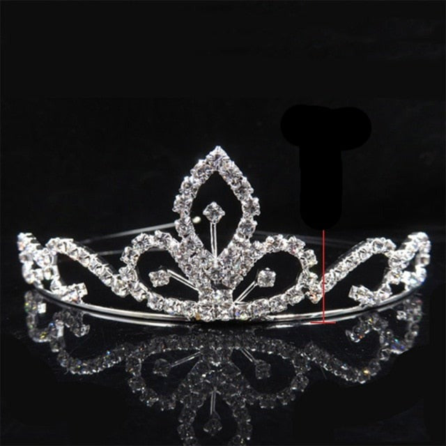 Princess Tiaras and Crowns Headband Kid Girls Lover Bridal Prom Crown Wedding Tiara Party Accessiories Hair Jewelry-Dollar Bargains Online Shopping Australia