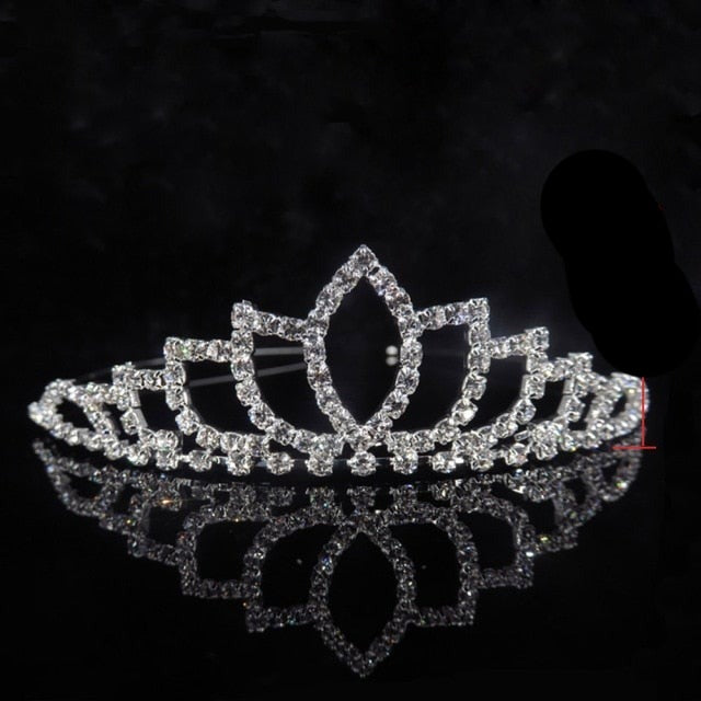 Princess Tiaras and Crowns Headband Kid Girls Lover Bridal Prom Crown Wedding Tiara Party Accessiories Hair Jewelry-Dollar Bargains Online Shopping Australia