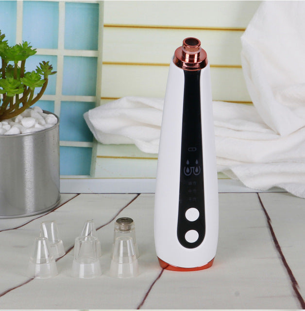 Electric Blackheads Pore Remover Face Nose Vaccum Deep Cleaning Blackheads Tools Facial Steamer Spa Moisturizing Skin Care-Dollar Bargains Online Shopping Australia
