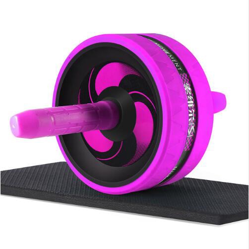 2 in 1 Ab Roller&Jump Rope No Noise Abdominal Wheel Ab Roller with Mat For Arm Waist Leg Exercise Gym Fitness Equipment-Dollar Bargains Online Shopping Australia