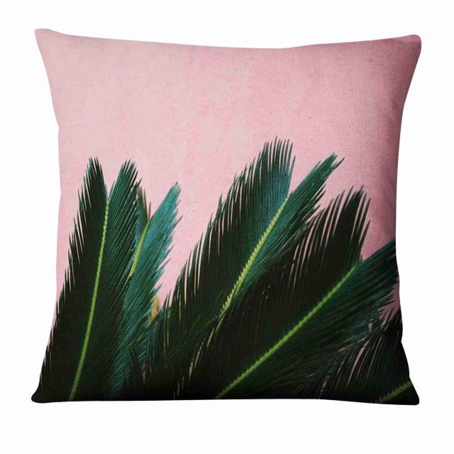 Tropical Cactus Plant Printed Cushion Decorative Pillow Fresh Green Pillowcase Home Decor Sofa Throw Pillow Almofadas Decorativa-Dollar Bargains Online Shopping Australia