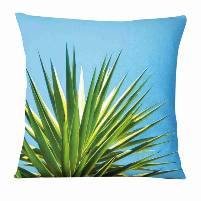 Tropical Cactus Plant Printed Cushion Decorative Pillow Fresh Green Pillowcase Home Decor Sofa Throw Pillow Almofadas Decorativa-Dollar Bargains Online Shopping Australia