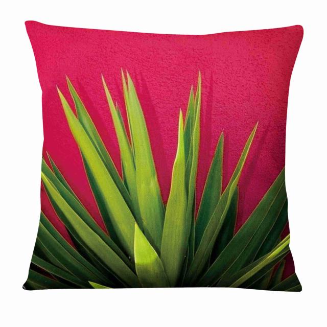 Tropical Cactus Plant Printed Cushion Decorative Pillow Fresh Green Pillowcase Home Decor Sofa Throw Pillow Almofadas Decorativa-Dollar Bargains Online Shopping Australia