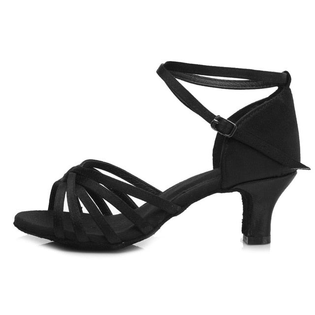 Dance Dancing Shoes Heeled Salsa Professional Dancing Shoes For Girls Ladies 5cm/7cm-Dollar Bargains Online Shopping Australia