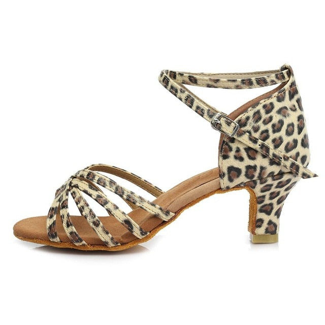 Dance Shoes Heeled Salsa Professional Dancing Shoes For Girls women 5cm/7cm-Dollar Bargains Online Shopping Australia