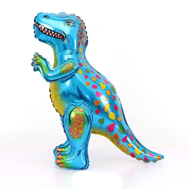 Large 4D Dinosaur Foil Balloons Green Dinosaur Standing Dragon Birthday Party Decorations Kids Supplies Boy Toys Air Globos-Dollar Bargains Online Shopping Australia