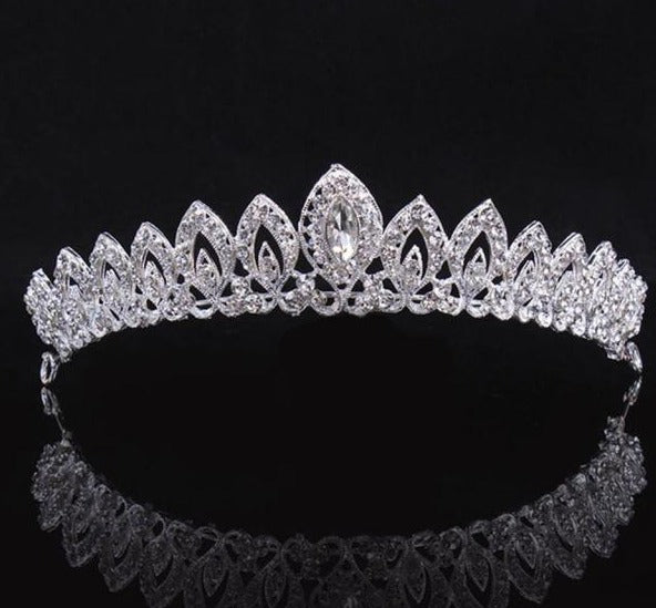 Gorgeous Crystal Bridal Tiara Crown Bride Headbands Women Girl Headpiece Prom Hair Ornaments Wedding Head Jewelry Accessories-Dollar Bargains Online Shopping Australia