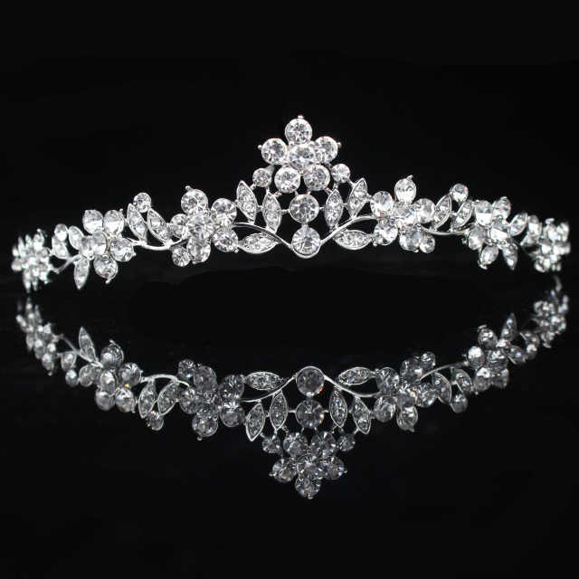 Gorgeous Crystal Bridal Tiara Crown Bride Headbands Women Girl Headpiece Prom Hair Ornaments Wedding Head Jewelry Accessories-Dollar Bargains Online Shopping Australia