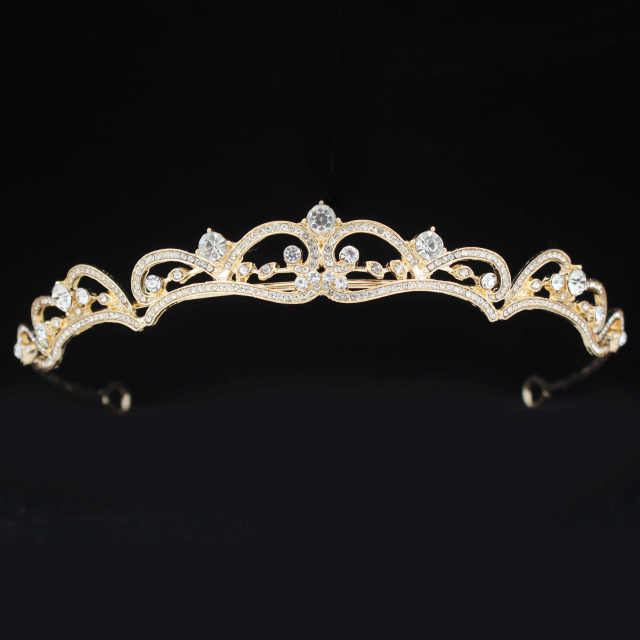 Gorgeous Crystal Bridal Tiara Crown Bride Headbands Women Girl Headpiece Prom Hair Ornaments Wedding Head Jewelry Accessories-Dollar Bargains Online Shopping Australia