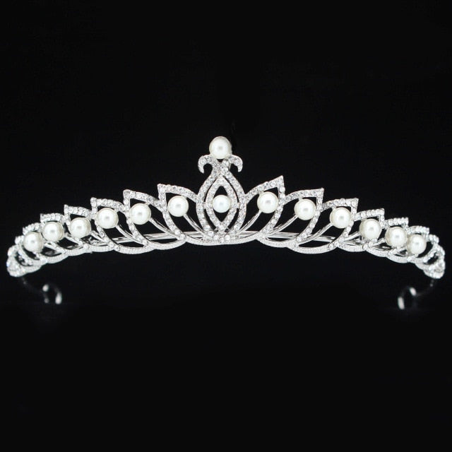 Gorgeous Crystal Bridal Tiara Crown Bride Headbands Women Girl Headpiece Prom Hair Ornaments Wedding Head Jewelry Accessories-Dollar Bargains Online Shopping Australia