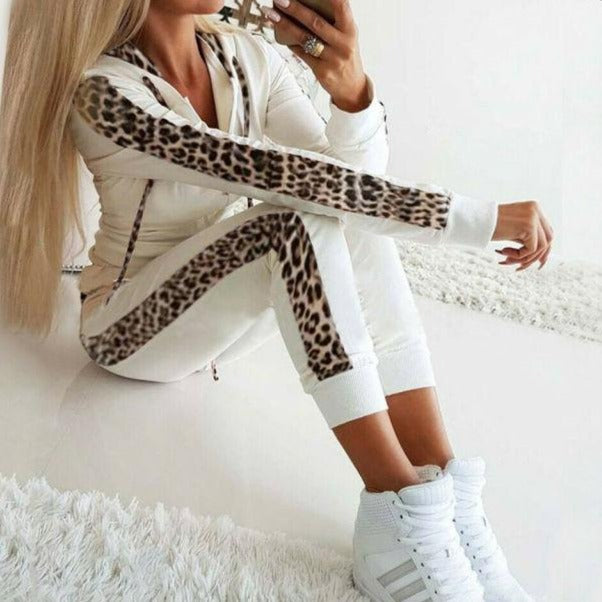 2Pcs Set Women Sport Tracksuit Zipper Hoodies Sweatshirt Pants Set Jogger Sport Wear Ladies Casual Sweat Autumn Streetwear Suit-Dollar Bargains Online Shopping Australia