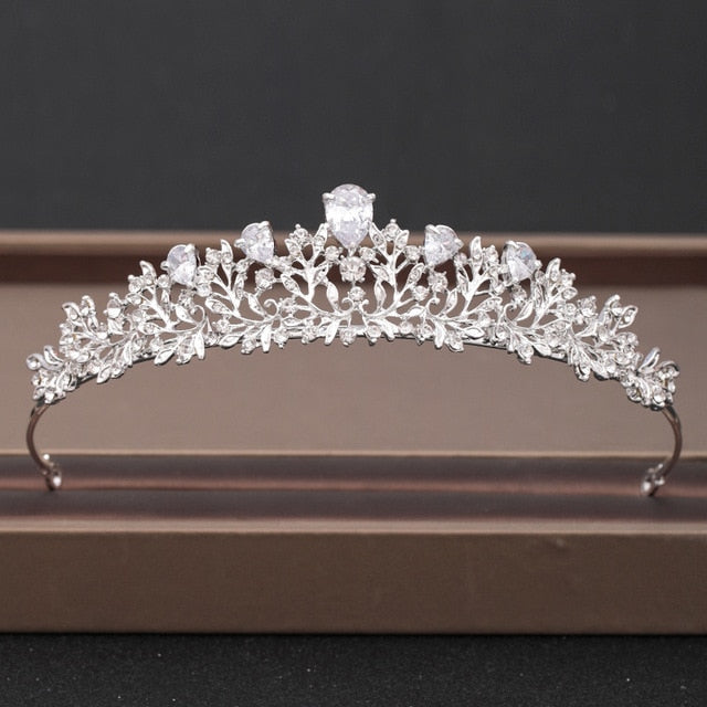 Wedding Crown Hair Jewelry Bridal Headpiece woman Baroque Rhinestones Crystal Tiaras Bride Party Crowns Wedding Hair Accessories-Dollar Bargains Online Shopping Australia