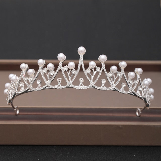 Wedding Crown Hair Jewelry Bridal Headpiece woman Baroque Rhinestones Crystal Tiaras Bride Party Crowns Wedding Hair Accessories-Dollar Bargains Online Shopping Australia