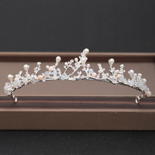 Wedding Crown Hair Jewelry Bridal Headpiece woman Baroque Rhinestones Crystal Tiaras Bride Party Crowns Wedding Hair Accessories-Dollar Bargains Online Shopping Australia