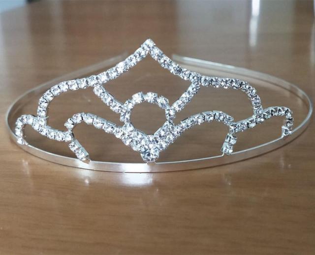 Princess Wedding Bridal Bridesmaid Tiara Crown Headband Girls Crystal Rhinestone Jewelry hair Accessories Bride Head Ornament-Dollar Bargains Online Shopping Australia