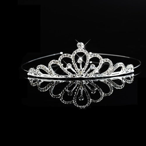 Princess Wedding Bridal Bridesmaid Tiara Crown Headband Girls Crystal Rhinestone Jewelry hair Accessories Bride Head Ornament-Dollar Bargains Online Shopping Australia