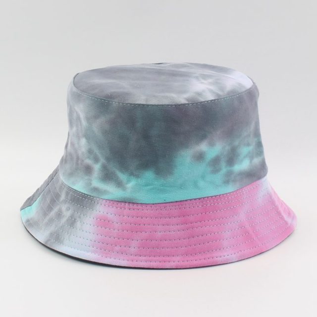 Adult Bucket Hat Fisherman Hat Reversible Fishing Hat Colourful Graffiti Bob Caps Hip Hop Creative Tie Dye Gorros Men Women-Dollar Bargains Online Shopping Australia