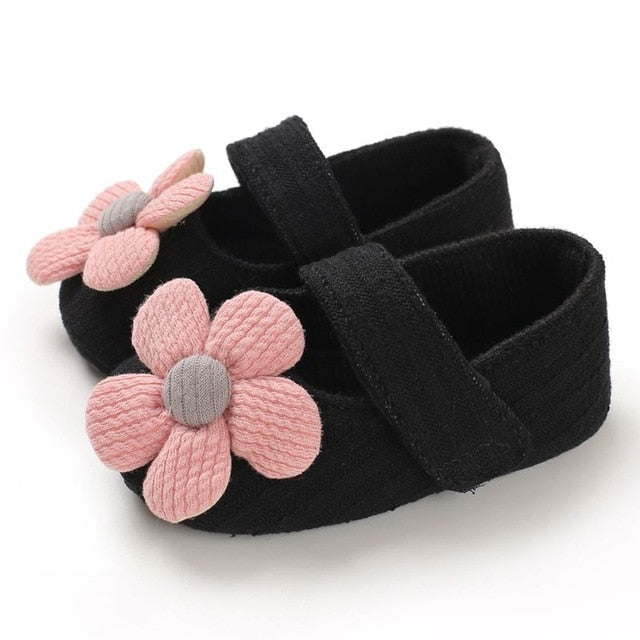 Baby Girls Cotton Shoes Retro Spring Autumn Toddlers Prewalkers Cotton Shoes Infant Soft Bottom First Walkers 0-18M-Dollar Bargains Online Shopping Australia
