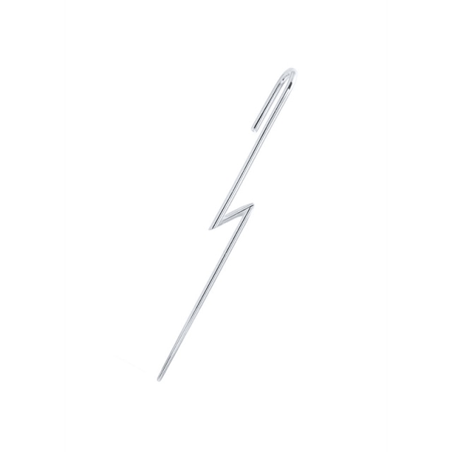 925 Silver Zircon Stud Earrings For Women Ear Bone Climber Clip Diagonal Piercing Chain Pin Ear Wrap Crawler Hook Earring-Dollar Bargains Online Shopping Australia
