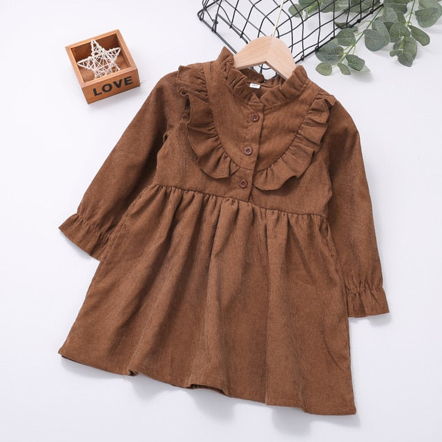 Girls Dress New Spring Casual Long Sleeves lace Mesh Kids Dresses For Girl Autumn Clothing Princess Party Dress-Dollar Bargains Online Shopping Australia