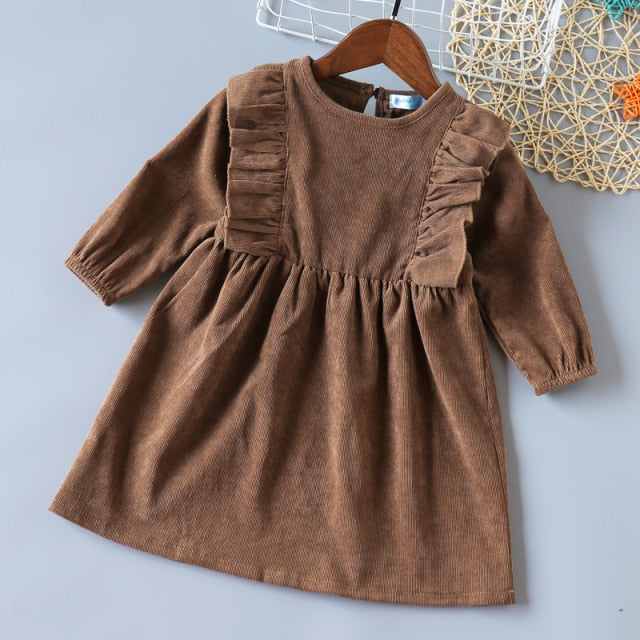 Girls Dress New Spring Casual Long Sleeves lace Mesh Kids Dresses For Girl Autumn Clothing Princess Party Dress-Dollar Bargains Online Shopping Australia