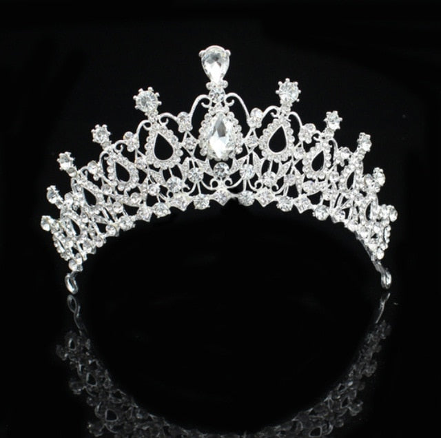 Gorgeous Crystal Bridal Tiara Crown Bride Headbands Women Girl Headpiece Prom Hair Ornaments Wedding Head Jewelry Accessories-Dollar Bargains Online Shopping Australia