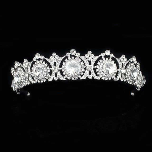 Gorgeous Crystal Bridal Tiara Crown Bride Headbands Women Girl Headpiece Prom Hair Ornaments Wedding Head Jewelry Accessories-Dollar Bargains Online Shopping Australia