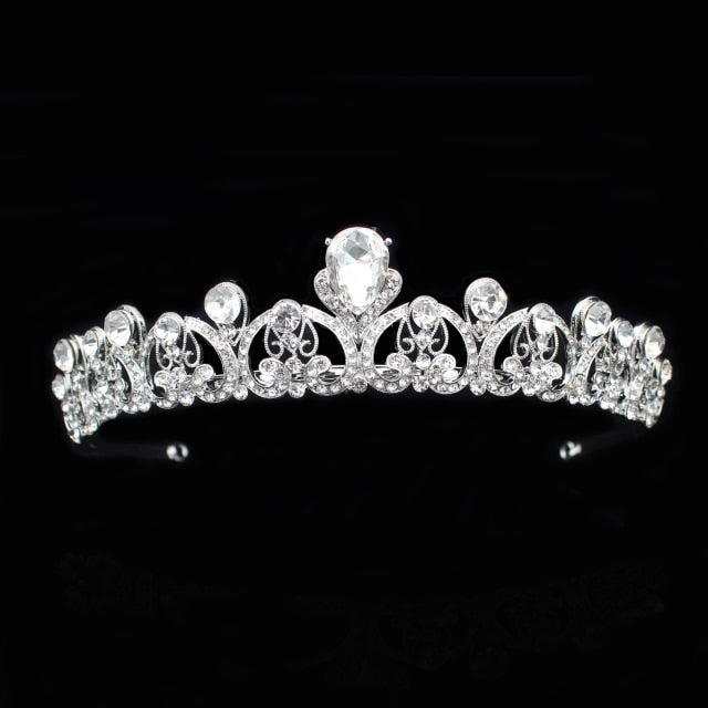 Gorgeous Crystal Bridal Tiara Crown Bride Headbands Women Girl Headpiece Prom Hair Ornaments Wedding Head Jewelry Accessories-Dollar Bargains Online Shopping Australia