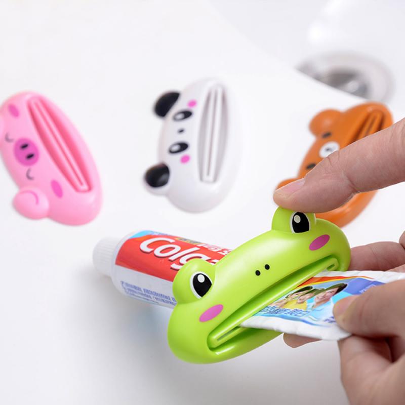 Simple Toothpaste Device Tube Dispenser Holder Multifunctional Plastic Facial Cleanser Squeezer Press For Bathroom Accessories-Dollar Bargains Online Shopping Australia