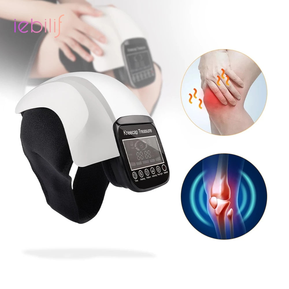 Electric Infrared Heating Knee Massage Air Pressure& Vibration Physiotherapy Instrument Knee Massage Rehabilitation Pain Relief-Dollar Bargains Online Shopping Australia