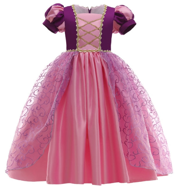 Kids Unicorn Dress for Girls Embroidery Flower Ball Gown Baby Girl Princess Dresses for Party Costumes Children Clothing-Dollar Bargains Online Shopping Australia