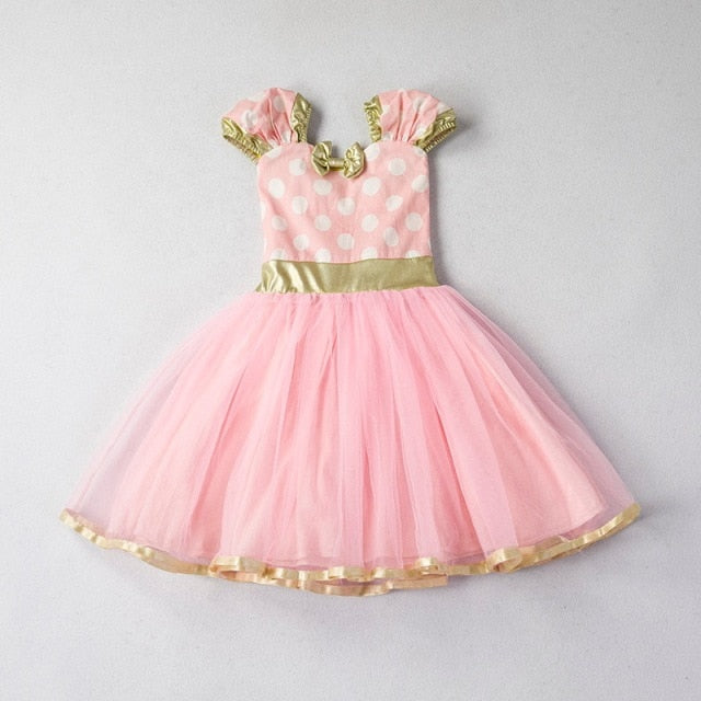 Lace Little Princess Dresses Summer Solid Sleeveless Tulle Tutu Dresses For Girls-Dollar Bargains Online Shopping Australia