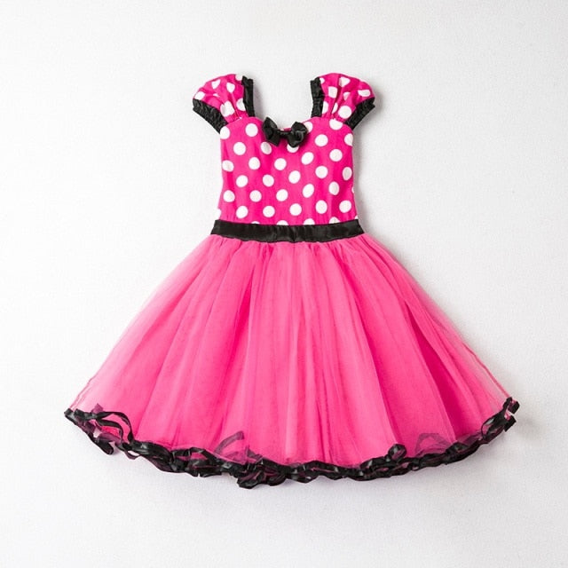 Lace Little Princess Dresses Summer Solid Sleeveless Tulle Tutu Dresses For Girls-Dollar Bargains Online Shopping Australia