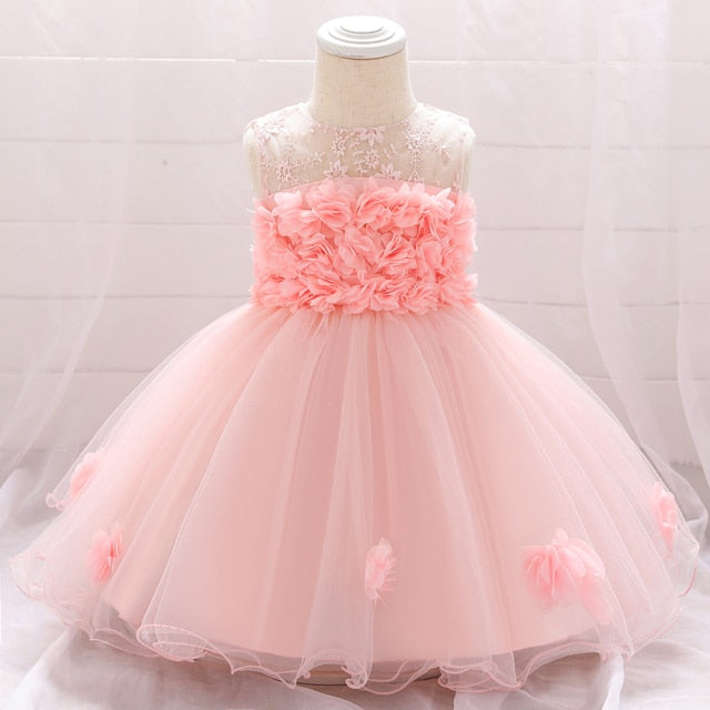 Toddler Girl Princess Dresses Baby Girl Dress For 1 Year Birthday Dress Christening Gown Infant Party Clothes Baby Vestidos-Dollar Bargains Online Shopping Australia