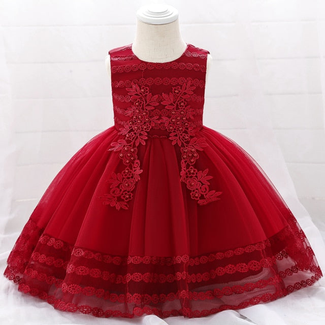 Toddler Girl Princess Dresses Baby Girl Dress For 1 Year Birthday Dress Christening Gown Infant Party Clothes Baby Vestidos-Dollar Bargains Online Shopping Australia