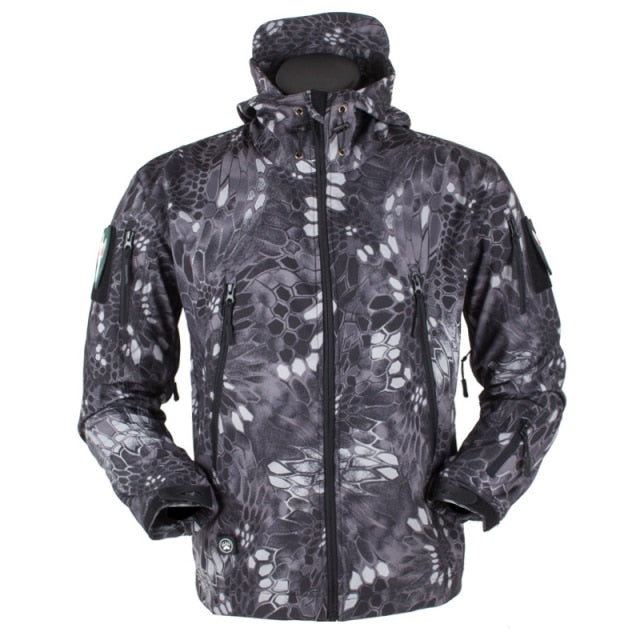 Men's jacket Outdoor Soft Shell Fleece Men's And Women's Windproof Waterproof Breathable And Thermal Three In One Youth Hooded-Dollar Bargains Online Shopping Australia