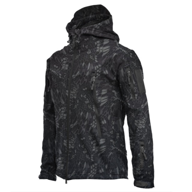 Men's jacket Outdoor Soft Shell Fleece Men's And Women's Windproof Waterproof Breathable And Thermal Three In One Youth Hooded-Dollar Bargains Online Shopping Australia