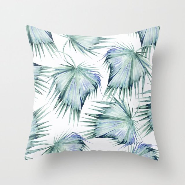 Super Hot Hipster Light Blue Green Mint Cushion Cases Modern Geometry Print Boho Decorative Pillowcase Sofa Couch Throw Pillows-Dollar Bargains Online Shopping Australia