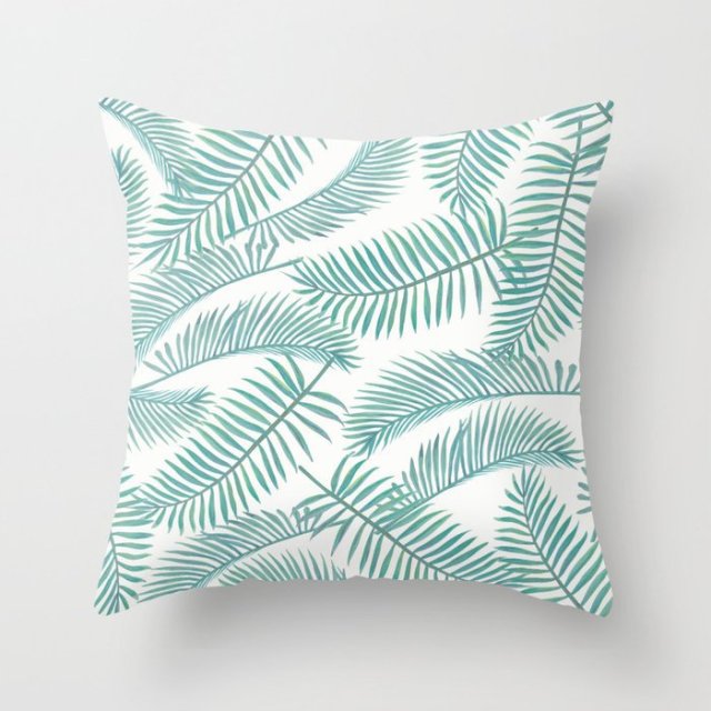 Super Hot Hipster Light Blue Green Mint Cushion Cases Modern Geometry Print Boho Decorative Pillowcase Sofa Couch Throw Pillows-Dollar Bargains Online Shopping Australia