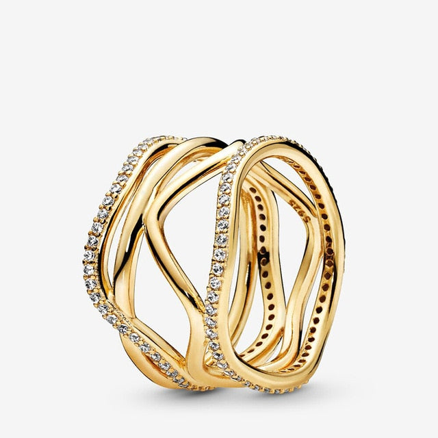 925 Sterling Silver Princess Tiara Crown Sparkling Love Heart CZ Rings for Women Engagement-Dollar Bargains Online Shopping Australia
