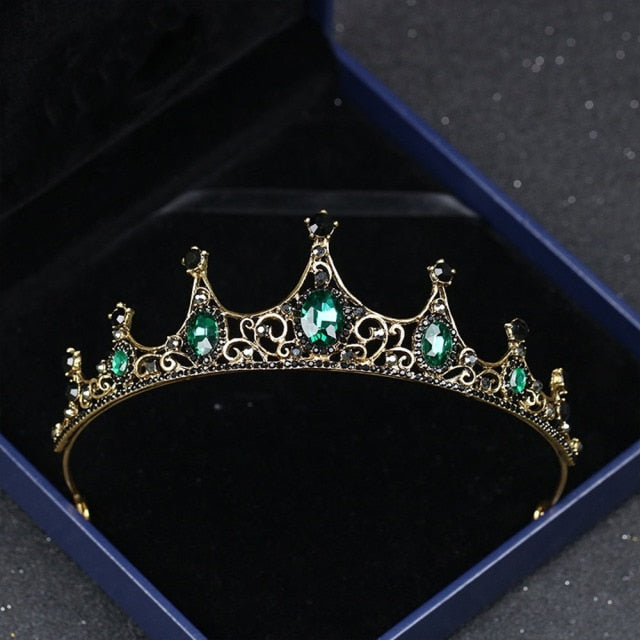 Vintage Headwear Crystal Crown Elegant Hairband Tiara Bridal Party Jewelry Wedding Hair Accessories-Dollar Bargains Online Shopping Australia