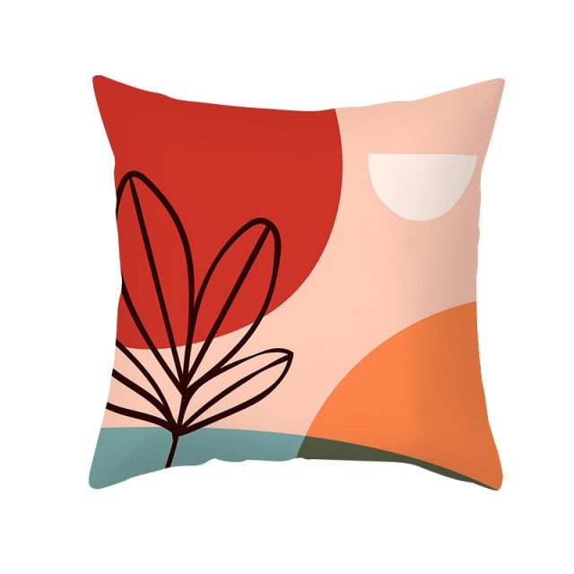 Nordic Morandi Color Abstract Line Drawing Cushion Case Modern Abstract Art Sofa Throw Pillows Case Livingroom Decorative Pillow-Dollar Bargains Online Shopping Australia
