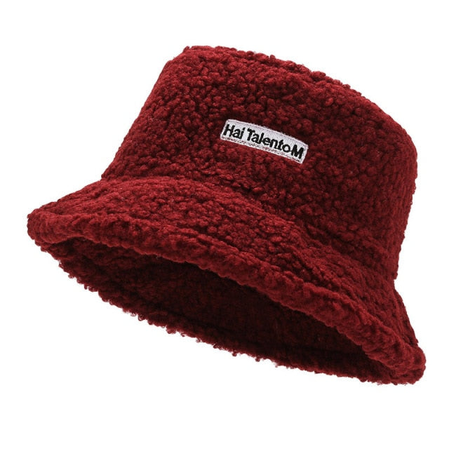 Fashion Women Warm Bucket Hats Lady Autumn Winter Outdoor Panama Fisherman Cap Hat For Women-Dollar Bargains Online Shopping Australia
